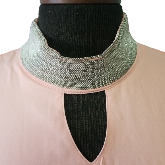 Nassau Girl Orange Dress with Jewelled Neck size  Small - Picture 4 of 9